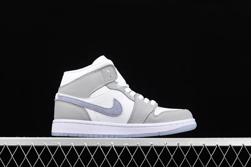 All Categories Air Jordan Jordan Series Basketball Shoes Air Jordan 1 Mid Air Jordan 1 Mid AJ1 Joe 1 Wolf Gray Mid-top Casual Sports Shoes BQ6472-105